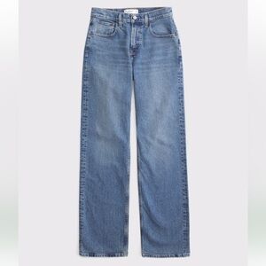 Abercrombie high rise 90s relaxed jean 26 short